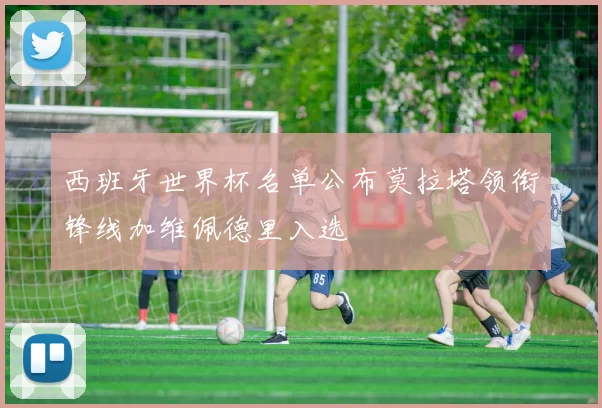 西班牙世界杯名单公布莫拉塔领衔锋线加维佩德里入选