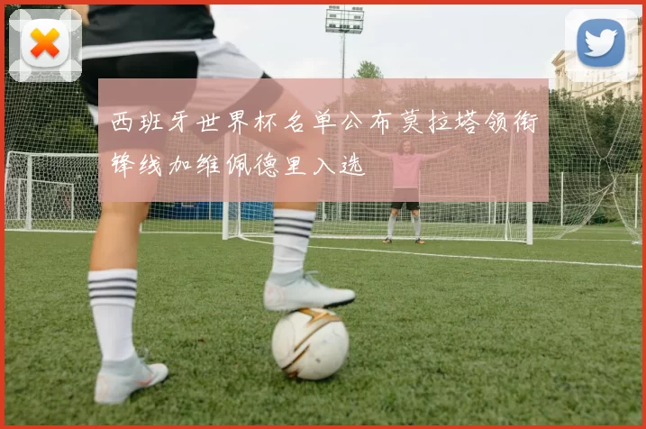 西班牙世界杯名单公布莫拉塔领衔锋线加维佩德里入选