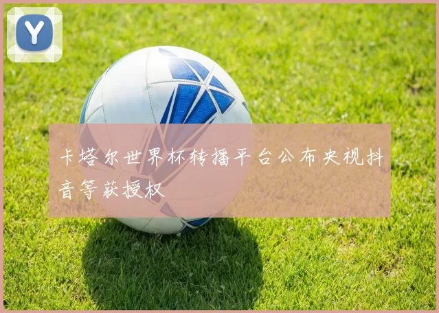 卡塔尔世界杯转播平台公布央视抖音等获授权