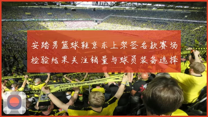 安踏男篮球鞋京东上架签名款赛场检验结果关注销量与球员装备选择